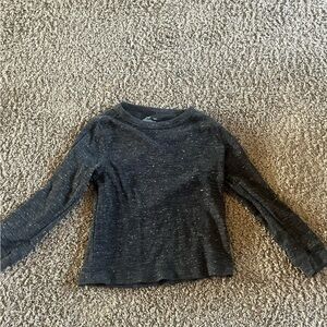 Kids Cat & Jack Charcoal Knit Top